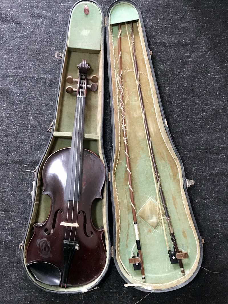 バイオリン アンティーク - 弦楽器